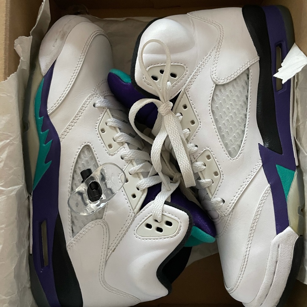 Jordan Retro 5 Grape - Picture 6 of 12